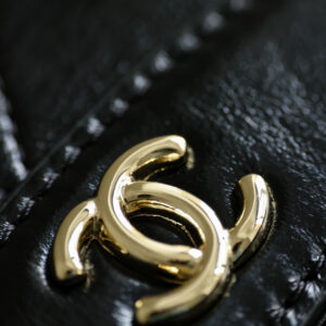 Túi Chanel 31 Wallet On Chain Shiny Calfskin Black