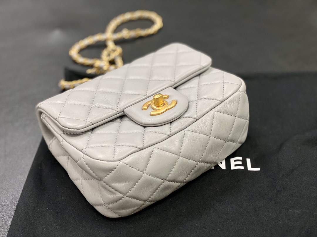 Túi Chanel Charm Mini 7 Grey