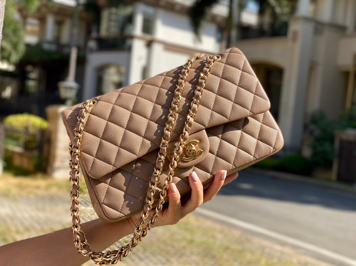 Túi Chanel Classic Flap Bag Beige