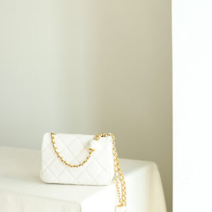 Túi Chanel Flap Bag Mini Caviar White