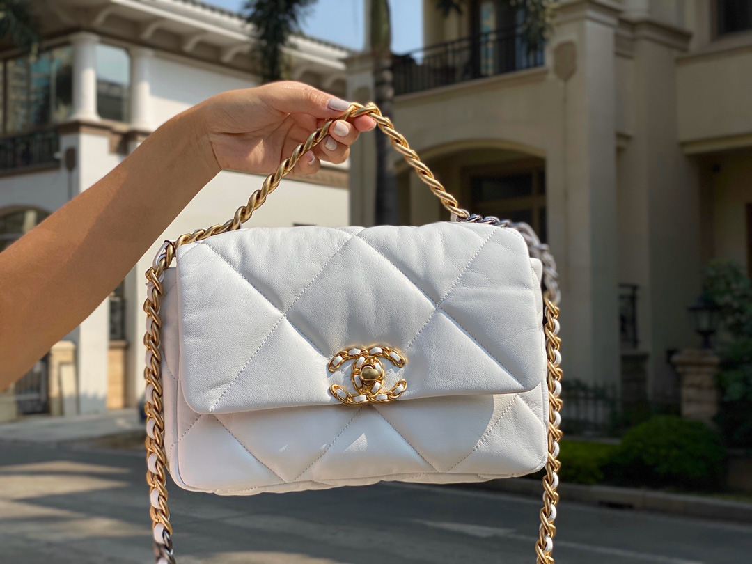 Túi Chanel Flap Bag White Medium