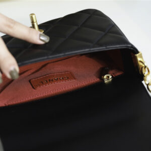 Túi Chanel Folding Bag Sheepskin Black