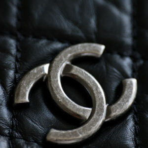 Túi Chanel Gabrielle Backpack Black Aged Calfskin Small Black Mixed Hardware