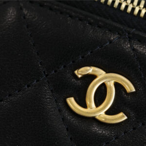 Túi Chanel Small Classic Box On Chain Lambskin Black