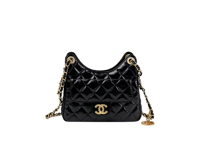 Túi Chanel Small Hobo Bag ‘Gold Black’