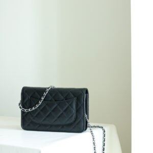 Túi Chanel WOC wallet on chain Katun Bag Black