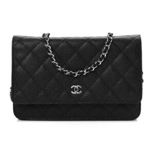 Túi Chanel WOC wallet on chain Katun Bag Black