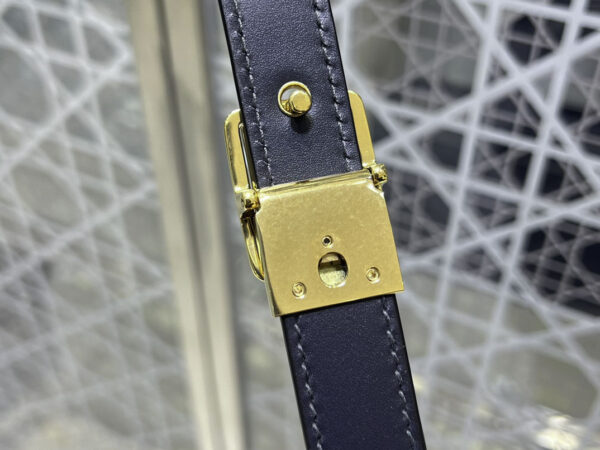 Túi Christian Dior Oblique Bobby Medium Sling Bag Blue