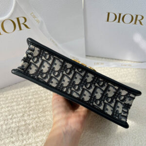 Túi Dior 30 Montaigne Bag Blue Medium Oblique Jacquard Best Quality