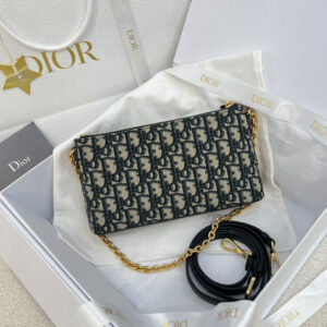 Túi Dior 30 Montaigne Midi Mini Bag 'Blue'