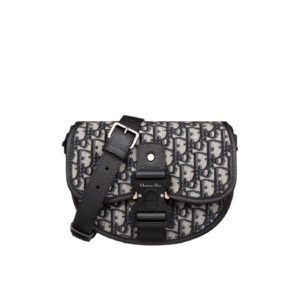 Túi Dior Mini Gallop Bag Strap ‘Beige Dior Grained’