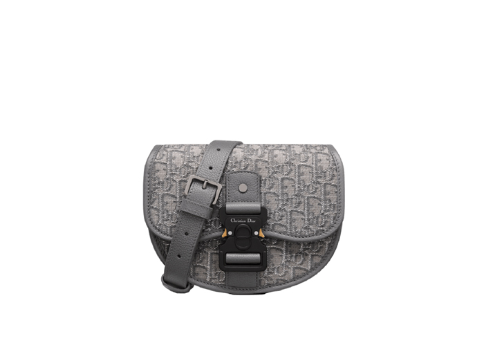 Túi Dior Mini Gallop Bag Strap ‘Ruthenium’