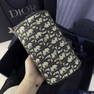 Túi Dior Mini Roller Messenger Bag Beige Dior Grained