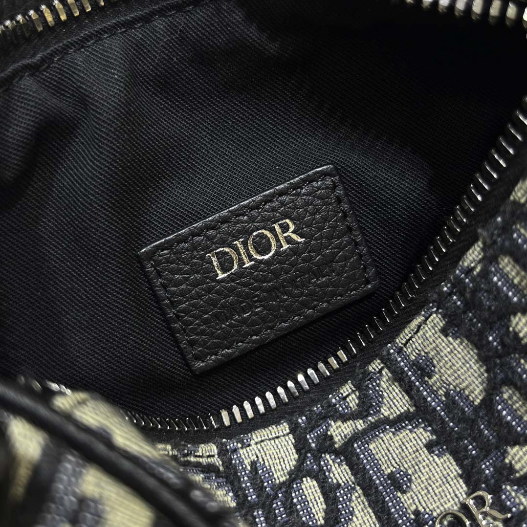 Túi Dior Mini Roller Messenger Bag Beige Dior Grained