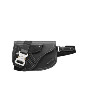 Túi Dior Saddle Pouch ‘Black Grained Calfskin’