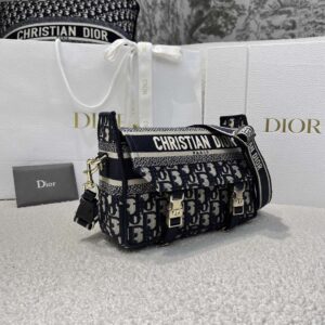 Túi Dior Small Diorcamp Bag Blue D Oblique