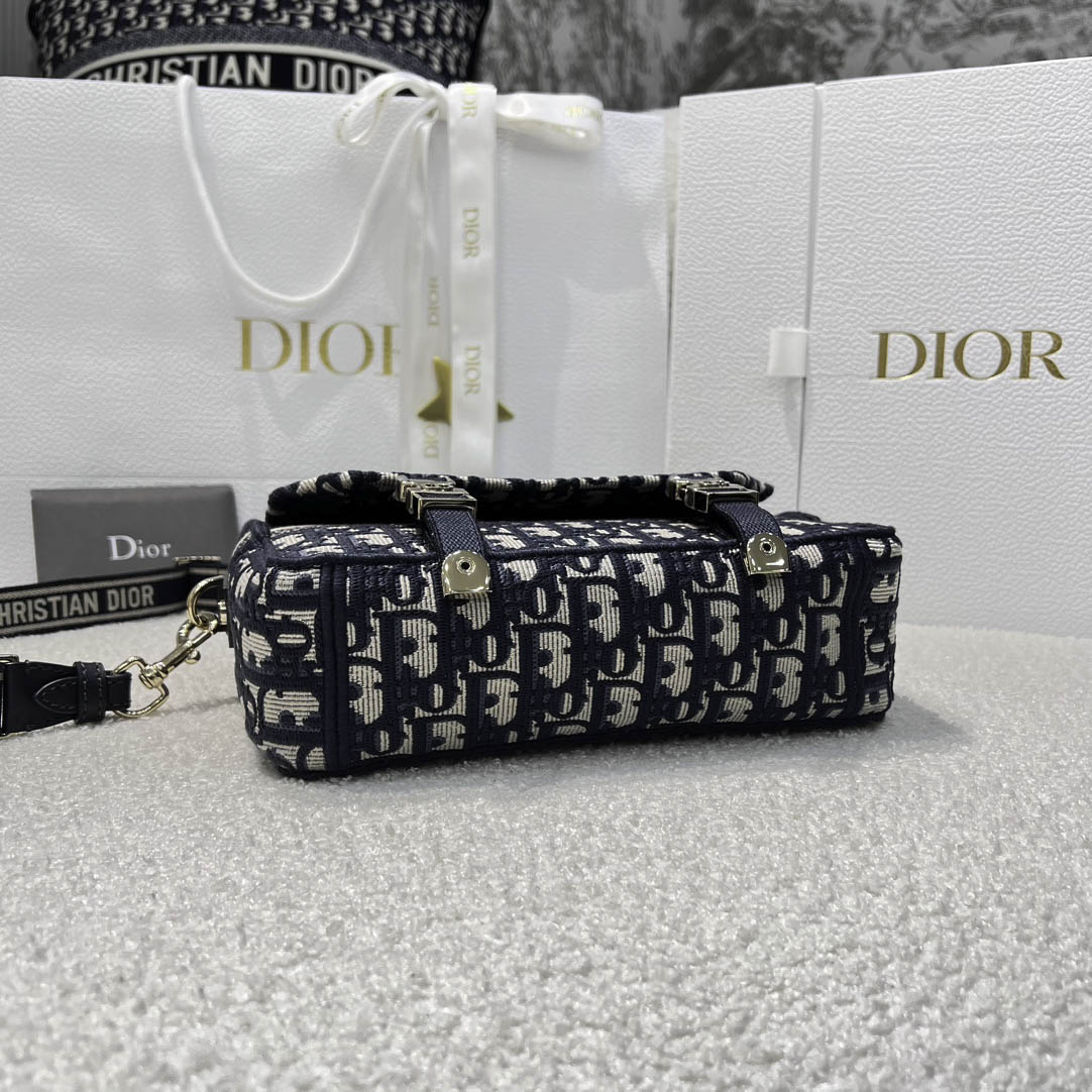 Túi Dior Small Diorcamp Bag Blue D Oblique