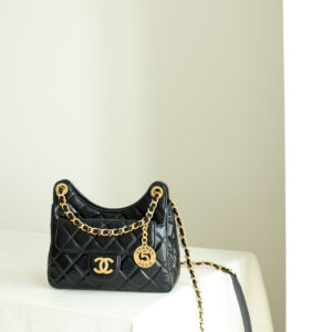 Túi Đeo Chéo Nữ Chanel 31 Small Bag Calfskin Black Màu Đen