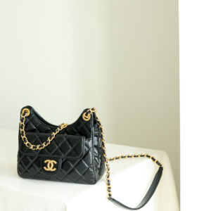 Túi Đeo Chéo Nữ Chanel 31 Small Bag Calfskin Black Màu Đen