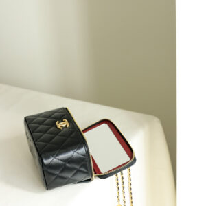 Túi Đeo Chéo Nữ Chanel Vanity Mini Caviar Black Màu Đen
