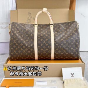 Túi Keepall Bandoulière 45 Monogram Canvas (45 x 27 x 20 cm)