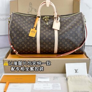 Túi Keepall Bandoulière 45 Monogram Canvas (45 x 27 x 20 cm)