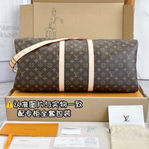 Túi Keepall Bandoulière 45 Monogram Canvas (45 x 27 x 20 cm)