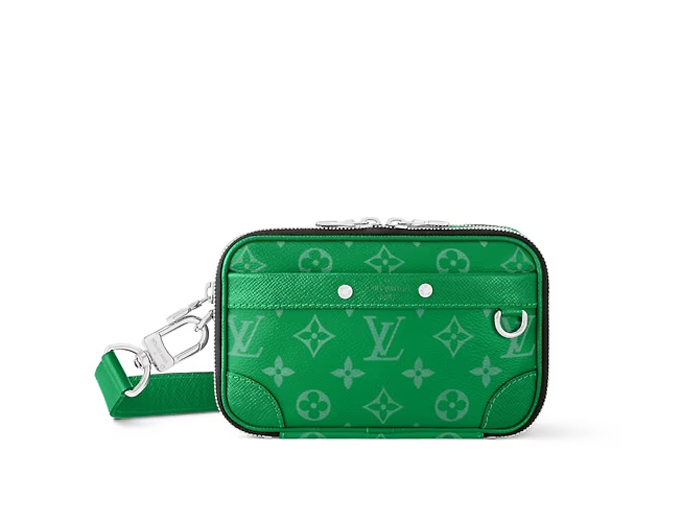 Túi Louis Vuitton Alpha Wearable Wallet Cactus Green