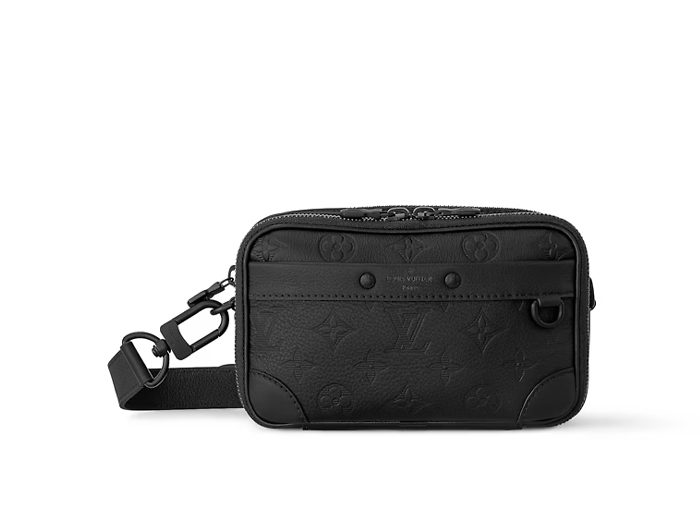 Túi Louis Vuitton Alpha Wearable Wallet Monogram Shadow Cowhide Leather