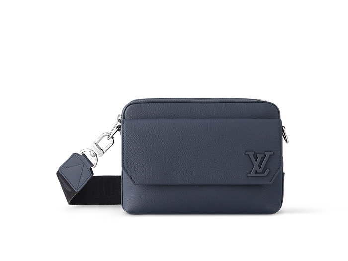 Túi Louis Vuitton Fastline Messenger Cowhide Navy Blue