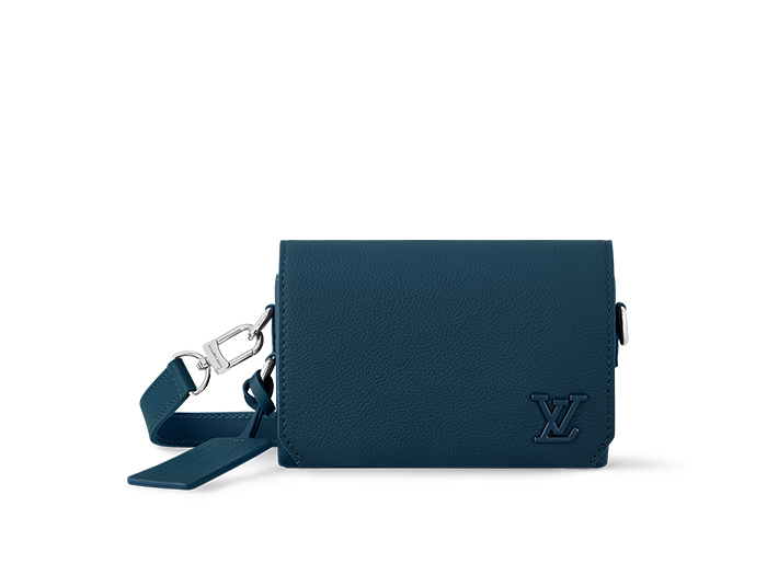 Túi Louis Vuitton Fastline Wearable Wallet Cowhide Bleu Atlantique
