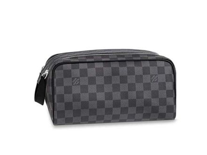 Túi Louis Vuitton LV Toilet Dopp Kit Damier Graphite Pouch