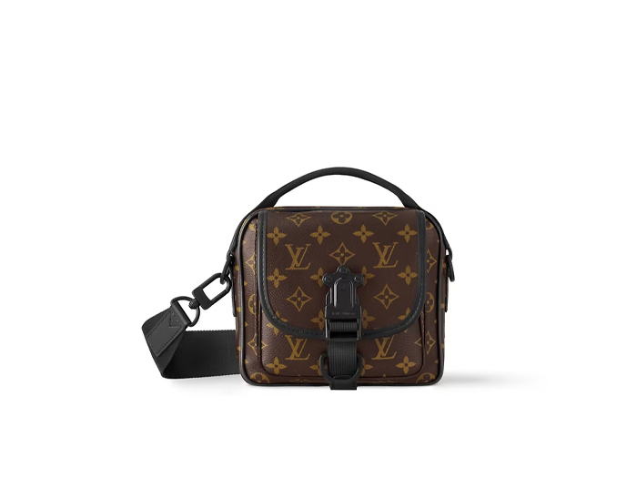 Túi Louis Vuitton Quest Messenger Monogram Macassar Coated Canvas