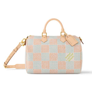 Túi Louis Vuitton Speedy 40 Bandoulière Damier Heritage White