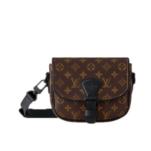 Túi Louis Vuitton Steamer PM Monogram Macassar Coated Canvas