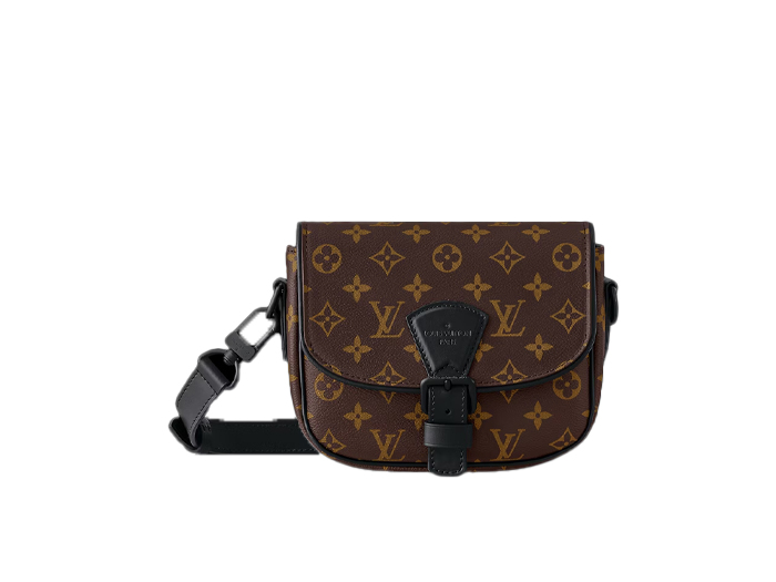 Túi Louis Vuitton Steamer PM Monogram Macassar Coated Canvas