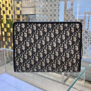 Túi Xách Dior 30 Montaigne Pouch Clutch Black