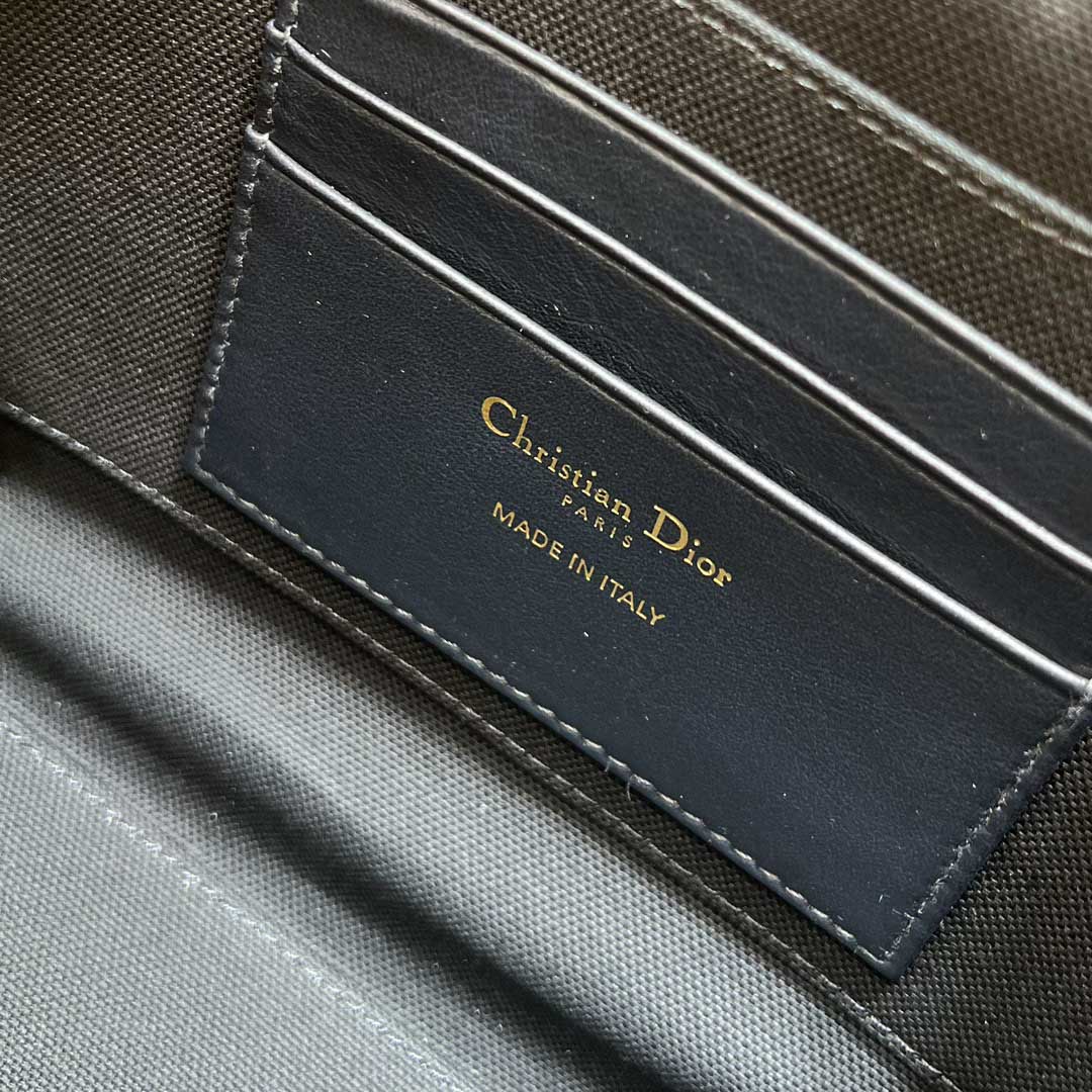 Túi Xách Dior 30 Montaigne Pouch Clutch Black