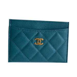 Ví Card Holder Classic Chanel Green