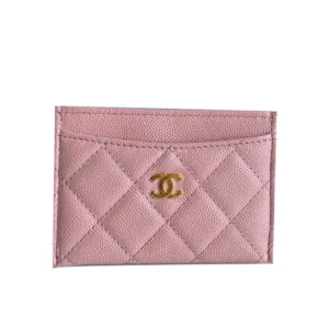 Ví Card Holder Classic Chanel Pink