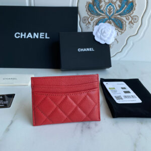 Ví Card Holder Classic Chanel Red
