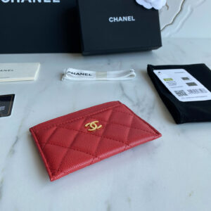 Ví Card Holder Classic Chanel Red