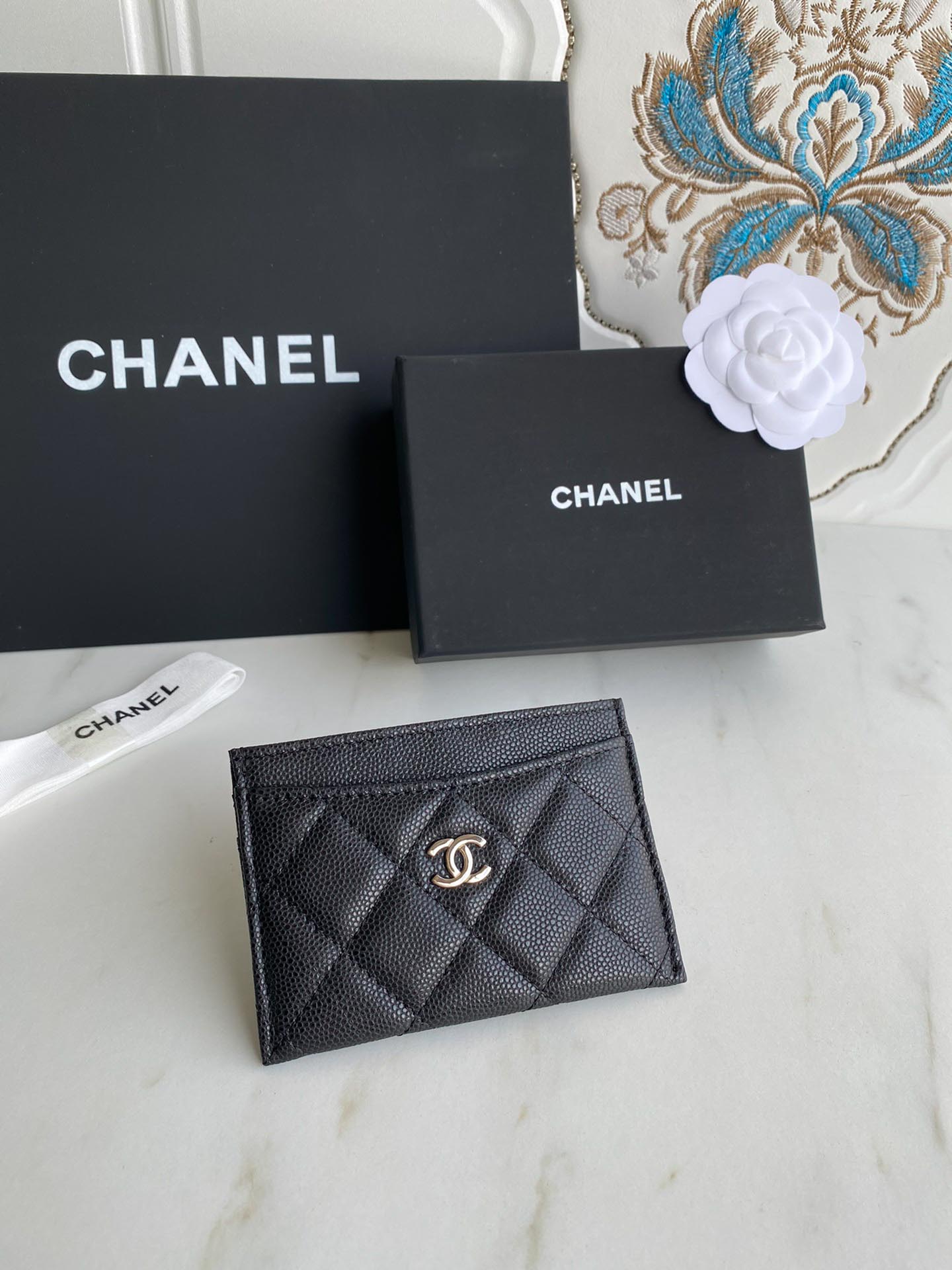 Ví Chanel Classic Card Holder Black