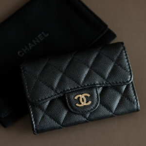 Ví Chanel Classic Card Holder Caviar Black