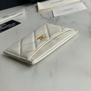 Ví Chanel Classic Card Holder White