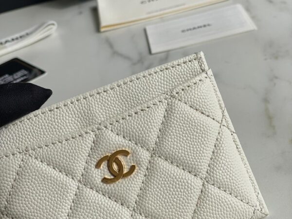 Ví Chanel Classic Card Holder White
