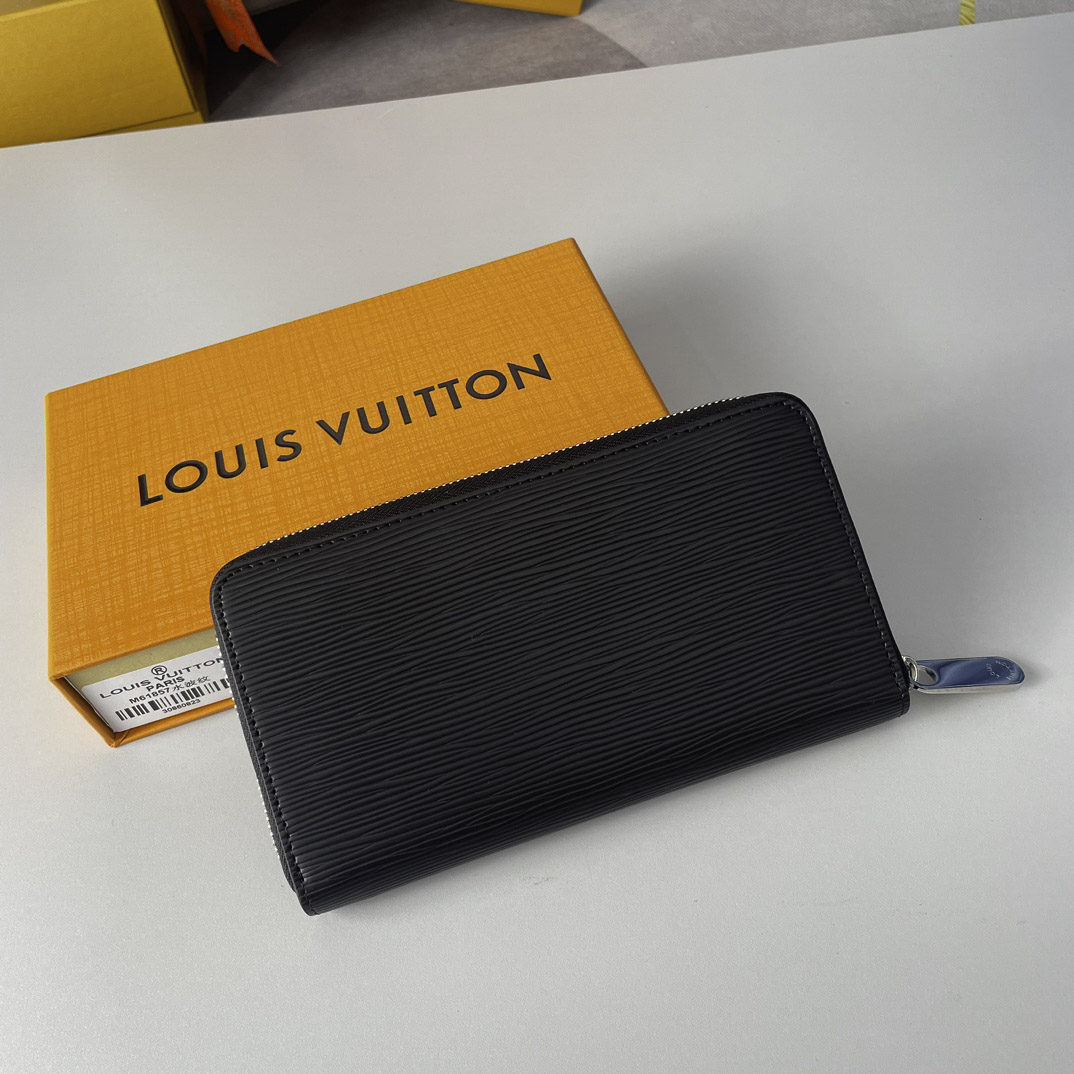 Ví Dài Nam Louis Vuitton LV  Zippy Wallet Màu Đen