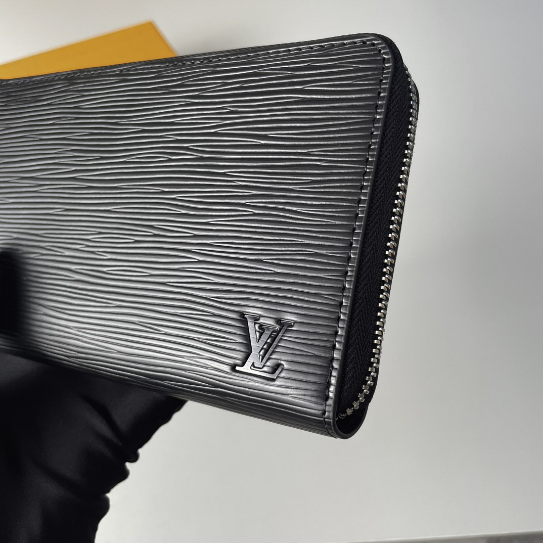 Ví Dài Nam Louis Vuitton LV  Zippy Wallet Màu Đen