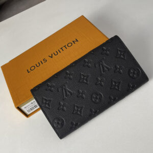 Ví Dài Nữ Louis Vuitton LV Emilie Black