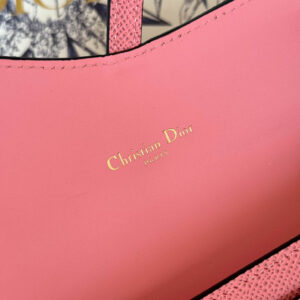 Ví Dior Saddle Chain Crossbody Bag Pink